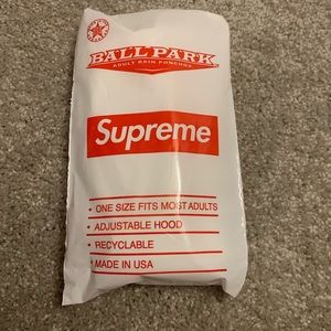 Supreme ball park poncho SS20 free gift